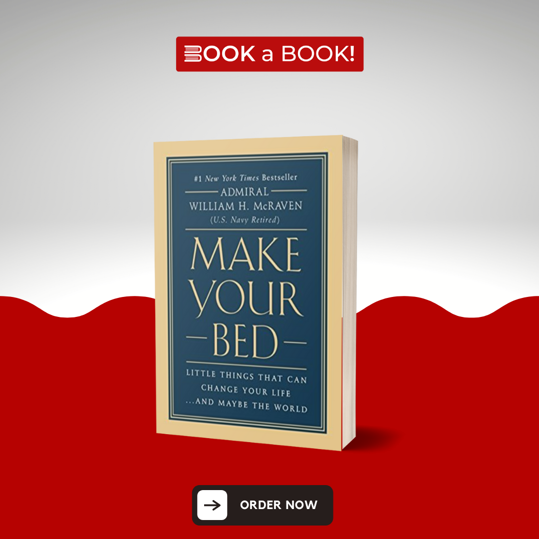 Make Your Bed by Admiral William H. McRaven (Original Imported Edition)