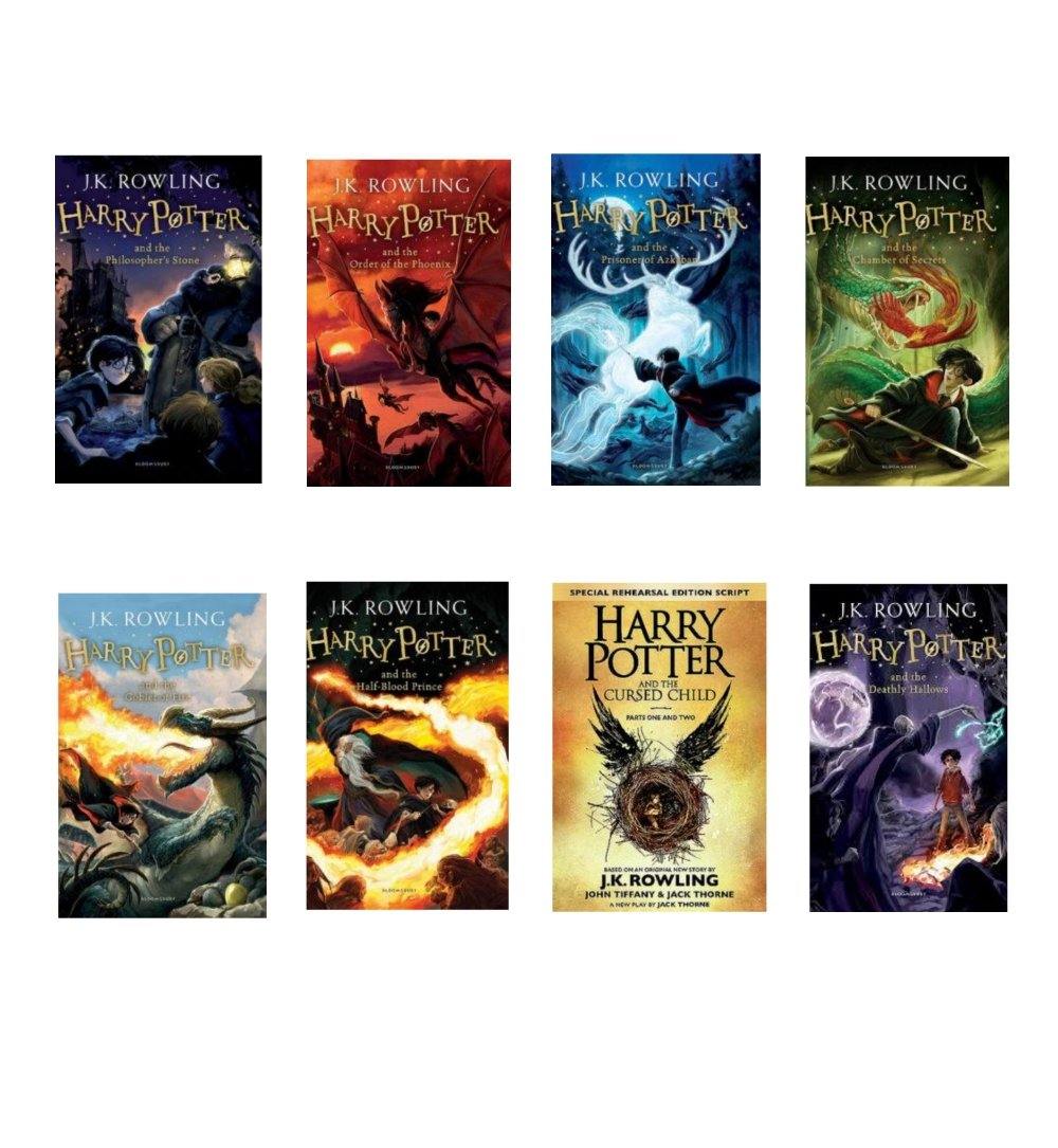Harry Potter Box Set (Books 1-8) - Book A Book