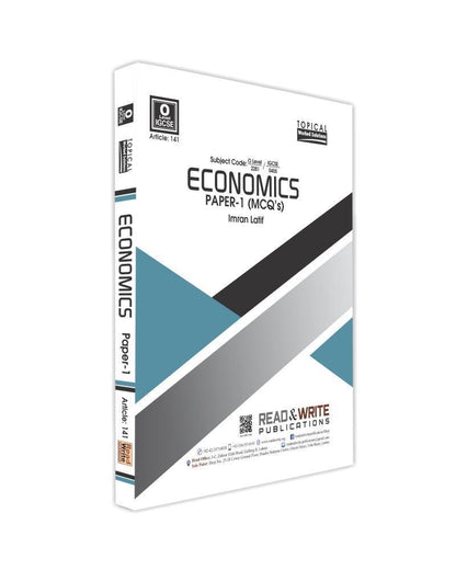 Cambridge Economics O-Level MCQ's Paper-1, Topical Worked Solutions by Imran Latif - Book A Book