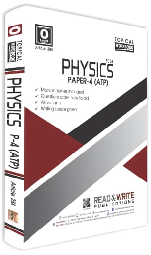 Cambridge Physics O-Level Paper-4, Topical WorkBook By Editorial Board - Book A Book
