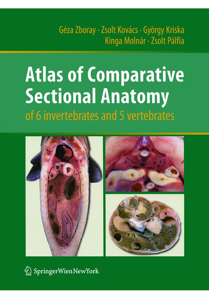 Atlas of Comparative Sectional Anatomy of 6 invertebrates and 5 vertebrates
