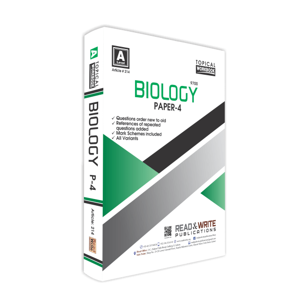 Cambridge Biology A-Level Paper-4 Topical Workbook By Editorial Board - Book A Book