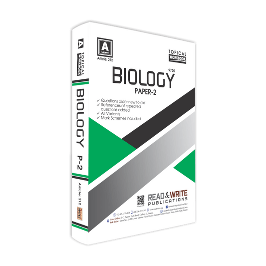 Cambridge Biology A-Level Paper-2 Topical Workbook By Editorial Board - Book A Book