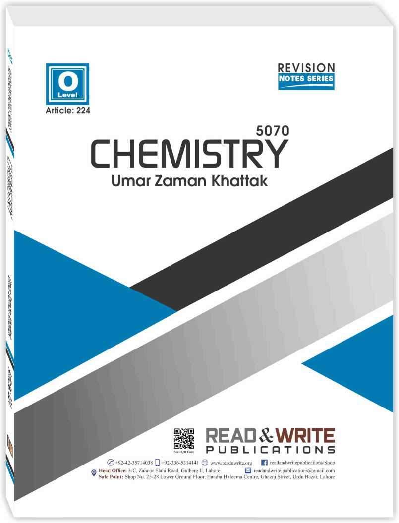 Cambridge Chemistry O-Level Notes By Umar Zaman Khattak - Book A Book