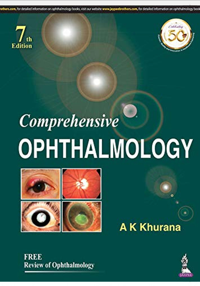 Comprehensive Ophthalmology 7th Edition By A K Khurana