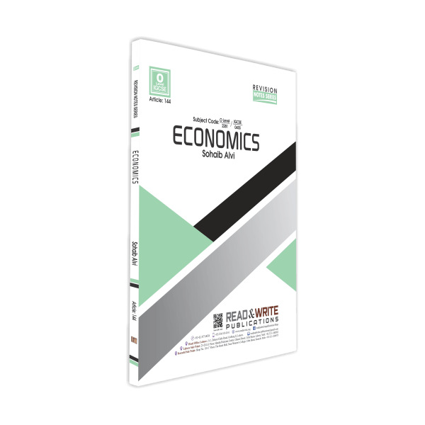 Cambridge Economics O-Level Revision Notes Series by Sohaib Alvi - Book A Book