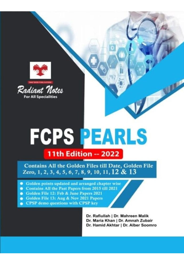 Rafiullah FCPS Pearls Part 1 – 11th Edition
