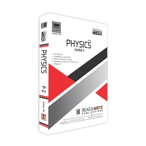Cambridge Physics IGCSE Paper-2, Topical Past Papers By Editorial Board - Book A Book