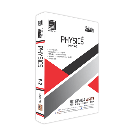 Cambridge Physics IGCSE Paper-2, Topical Past Papers By Editorial Board - Book A Book