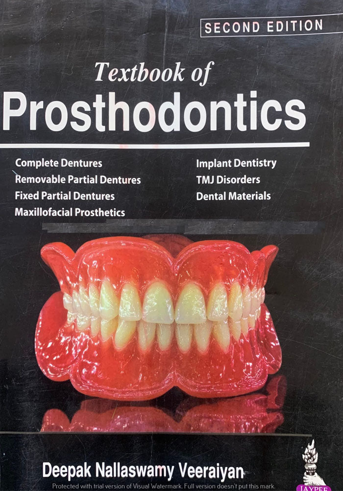 Textbook of Prosthodontics