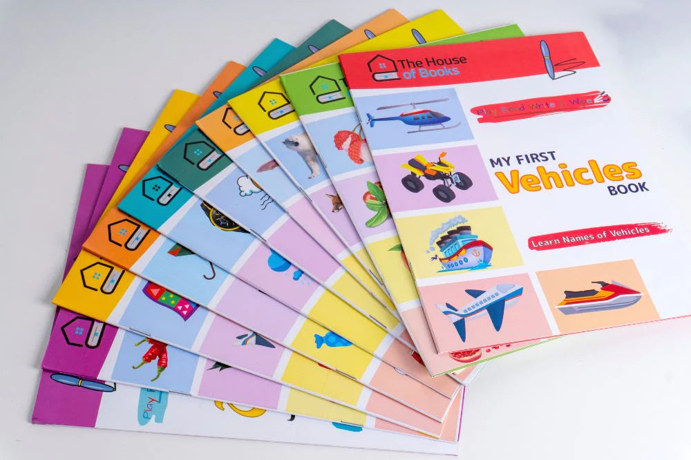 10 Early Education Books (Play, Read, Write) (Write and Wipe Books)