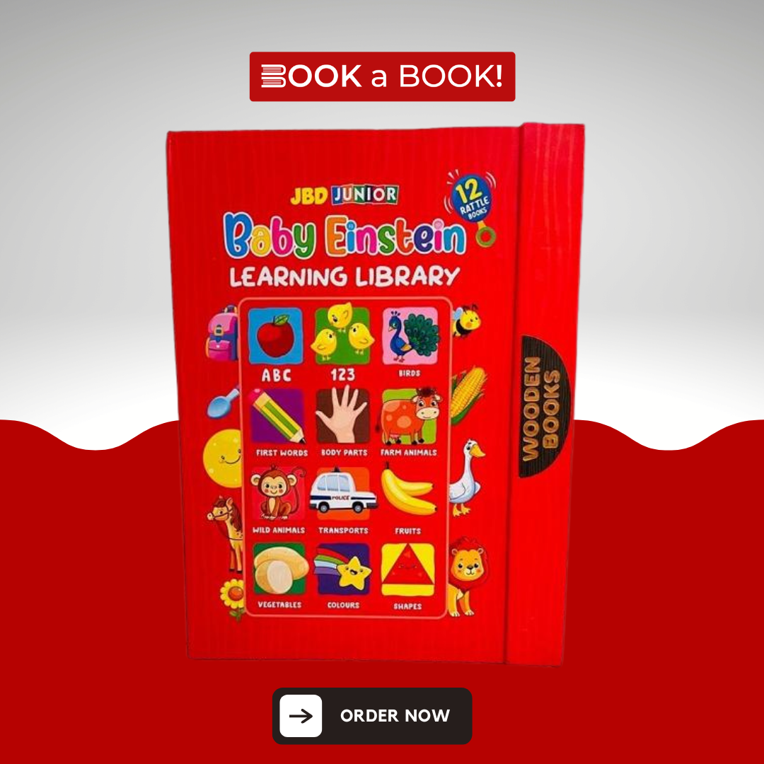 Baby Einstein Learning Library 12 Rattle Books (12 BOOKS SET
