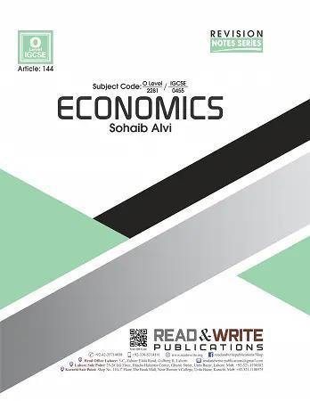 Cambridge Economics O-Level Revision Notes Series by Sohaib Alvi - Book A Book