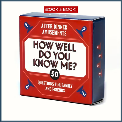 After Dinner Amusements: How Well Do You Know Me?: 50 Questions for Family and Friends