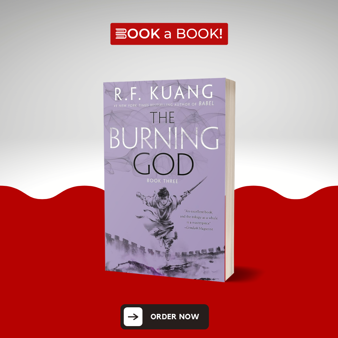 The Poppy War Series by R.F Kuang (The Poppy War, The Dragon Republic, The Burning God)(Set of 3 Books) (Limited Edition)