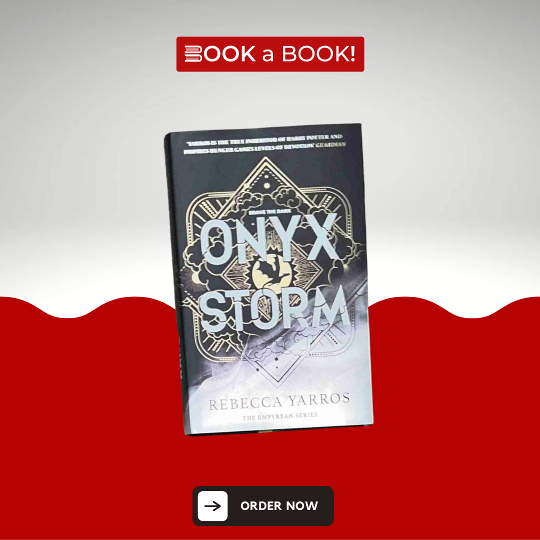 Onyx Storm (The Empyrean Book 3) by Rebecca Yarros (Original Imported Hardcover)