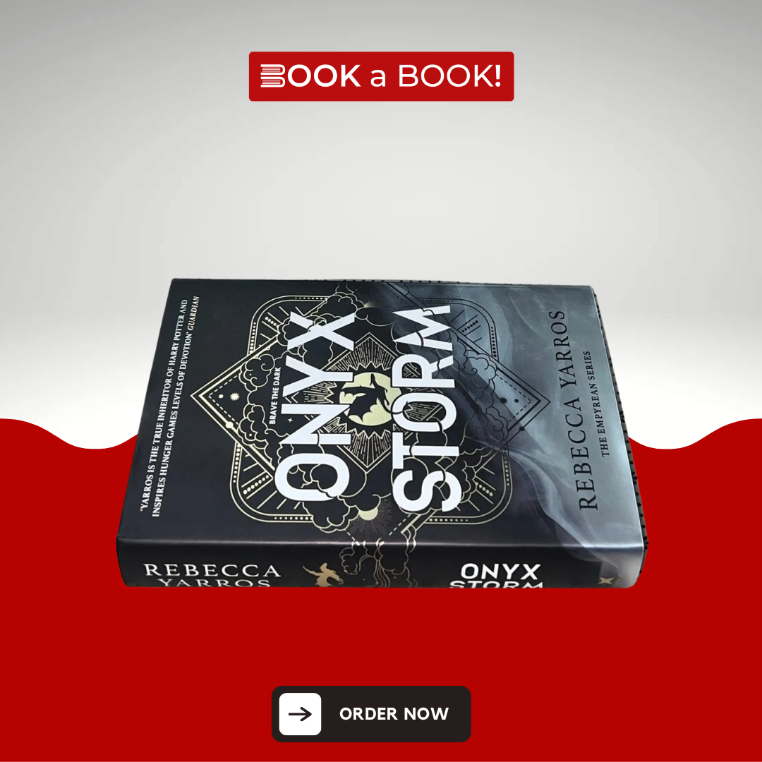 Onyx Storm (The Empyrean Book 3) by Rebecca Yarros (Original Imported Hardcover)