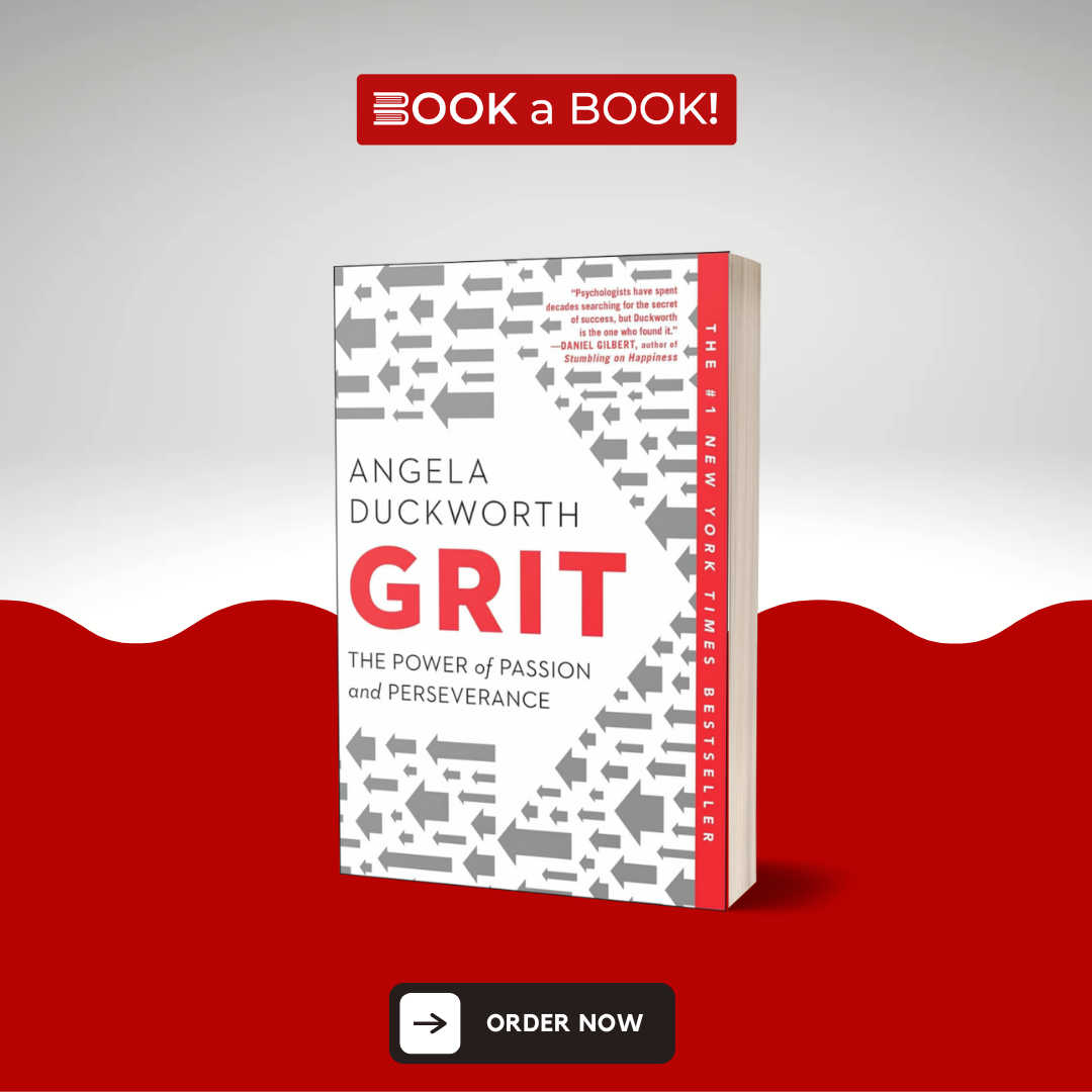 Grit: The Power of Passion and Perseverance by Angela Duckworth (Original Imported Edition)