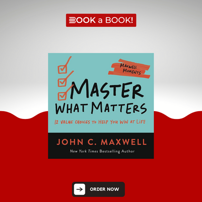 The Unstoppable You , The Influence Formula , Master What Matters , The Thinker's Edge by John C. Maxwell (4 Books Set)