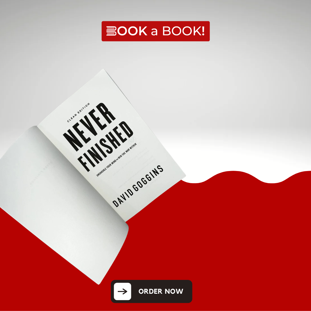 Never Finished by David Goggins (Original) (Imported Edition)
