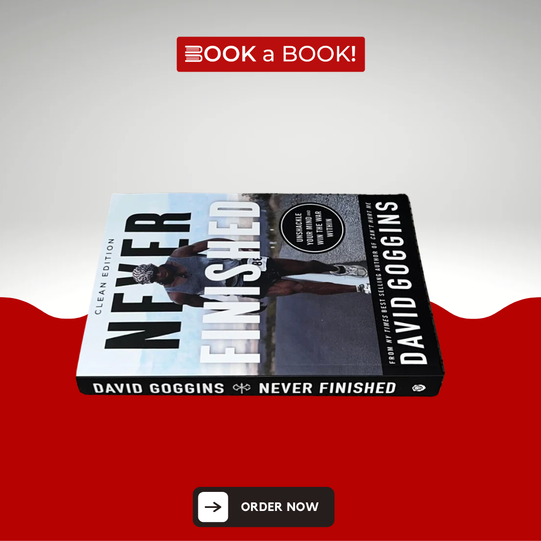 Never Finished by David Goggins (Original) (Imported Edition)