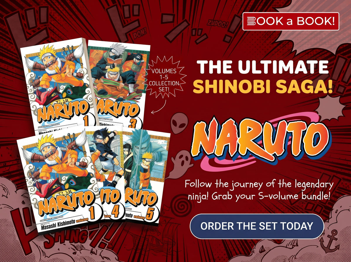 Naruto, (Volume 1 to 5) (Set of 5) by Masashi Kishimoto (MANGA)