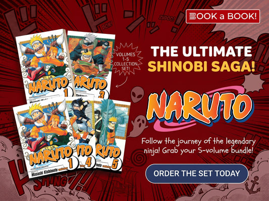 Naruto, (Volume 1 to 5) (Set of 5) by Masashi Kishimoto (MANGA)
