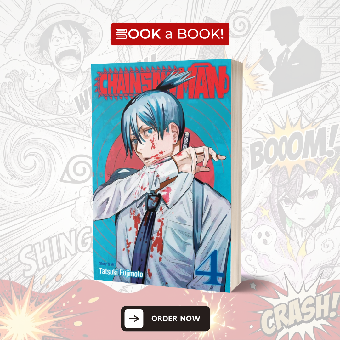 Chainsaw Man, Volume 4 by Tatsuki Fujimoto (MANGA)