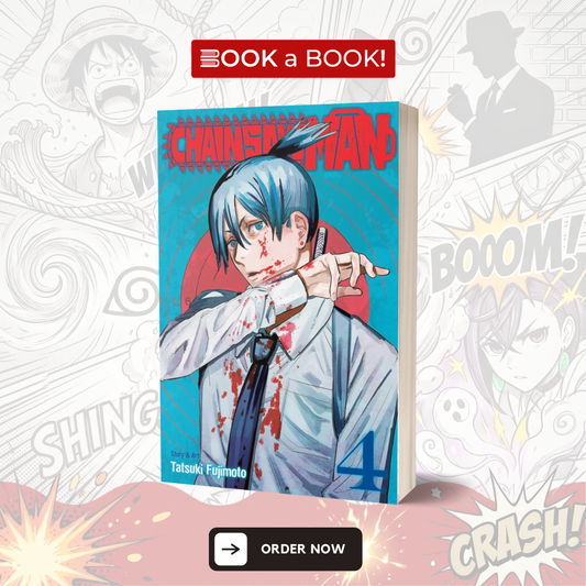 Chainsaw Man, Volume 4 by Tatsuki Fujimoto (MANGA)