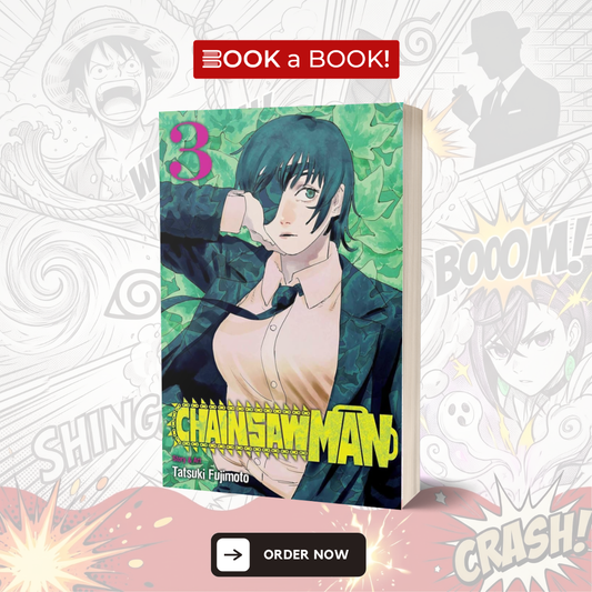 Chainsaw Man, Volume 3 by Tatsuki Fujimoto (MANGA)
