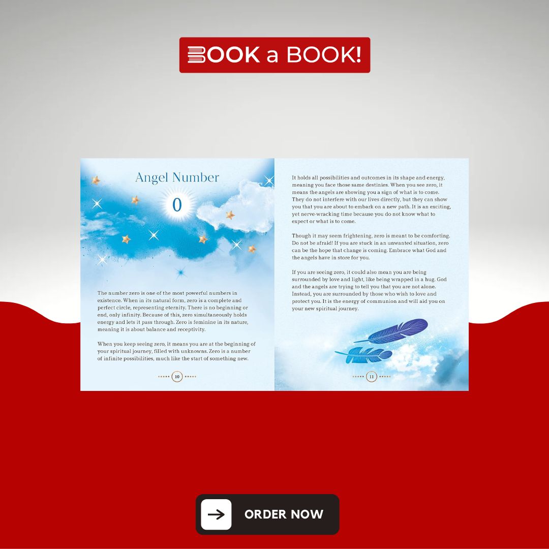 Angel Numbers: An Enchanting Meditation Book of Spirit Guides and Magic (Original Imported) (Hardcover Coloured Edition)