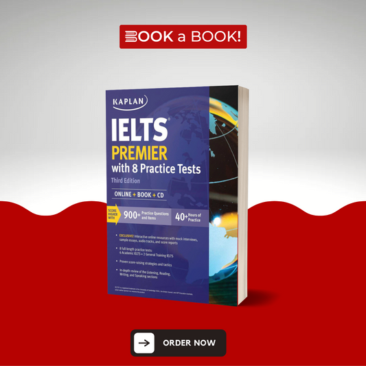 IELTS Premier with 8 Practice Tests: Online + Book + CD (Kaplan Test Prep)