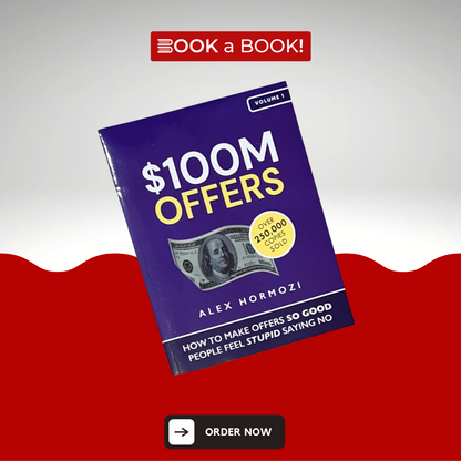 $100M Offers by Alex Hormozi (Original Imported) (Big Size Book)