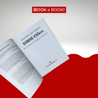 $100M Offers by Alex Hormozi (Original Imported) (Big Size Book)