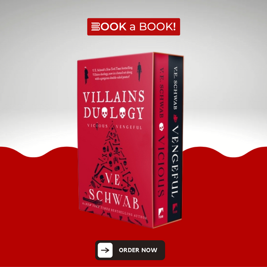 Vicious and Vengeful by V. E. Schwab (Villains Series) (Original Hardcover Book Set)