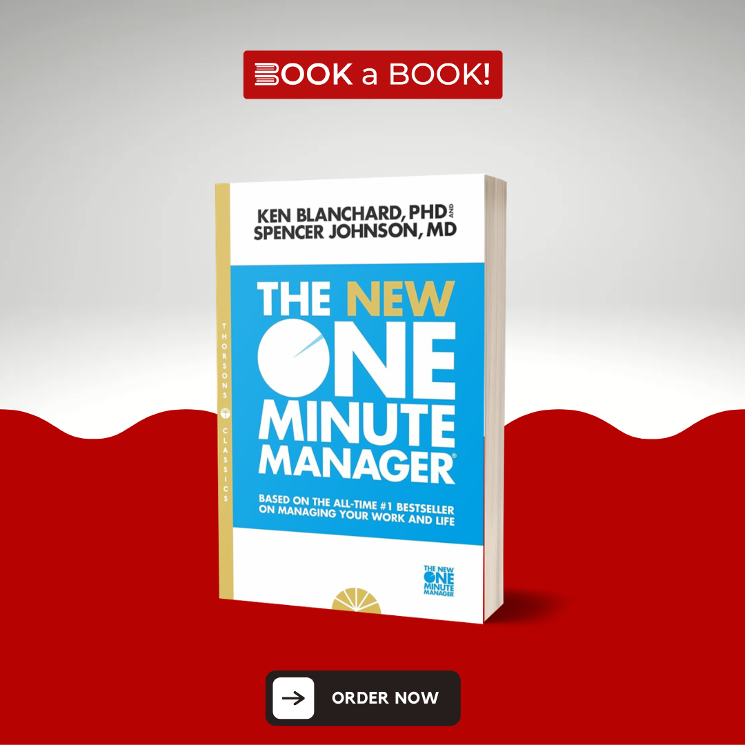 The One Minute Manager Book by Ken Blanchard and Spencer Johnson (Original Imported Edition)