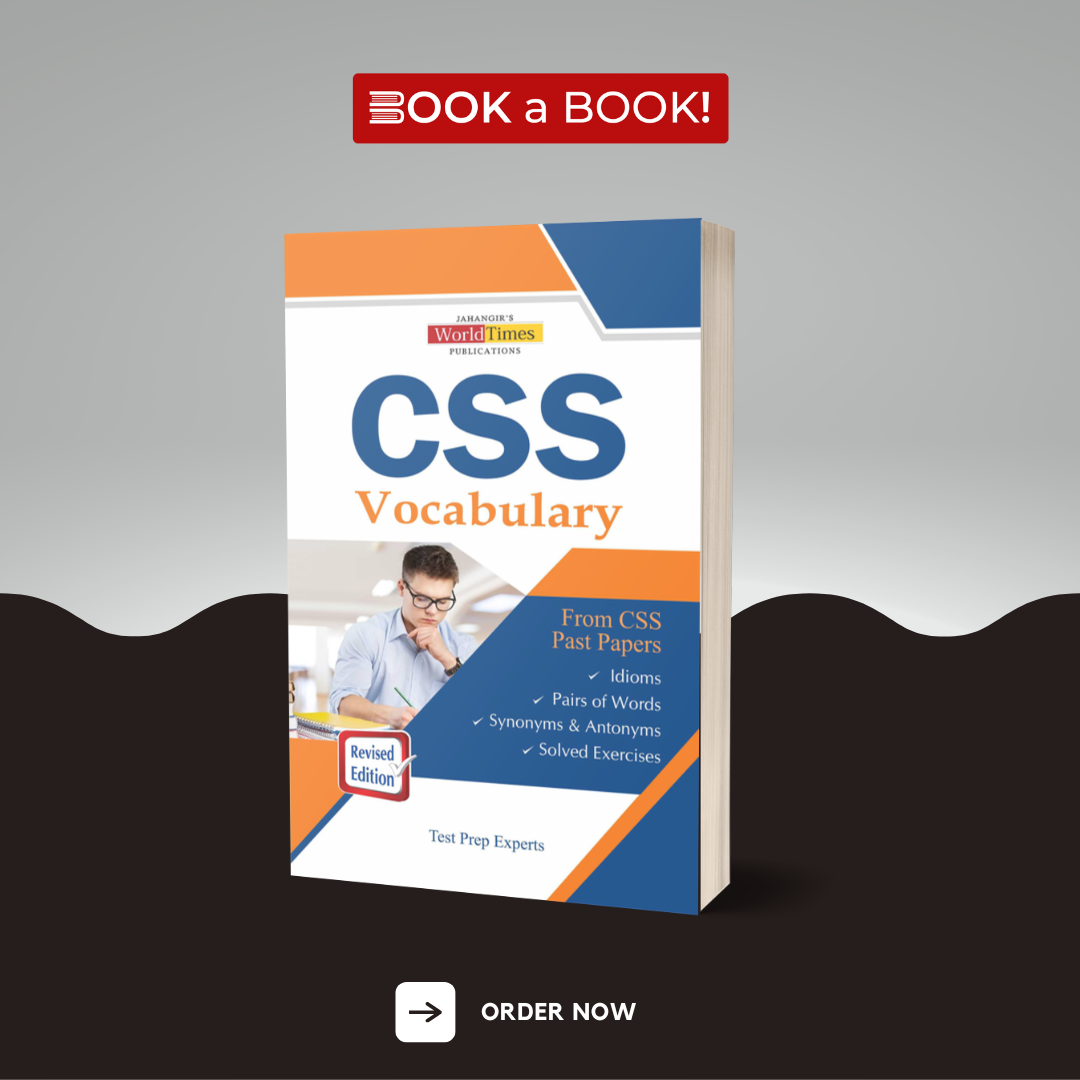 World Times - CSS Vocabulary for CSS, PMS – Book A Book Pakistan