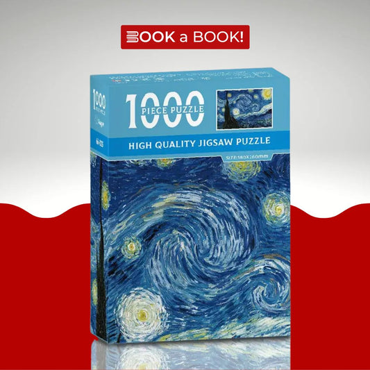 The Starry Night by Vincent van Gogh: Jigsaw Puzzle (1000 Pieces Puzzle) (Imported)