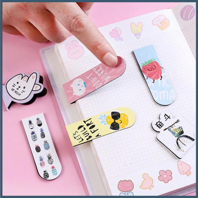 Magnetic Bookmarks (Fun and Cool Designs)