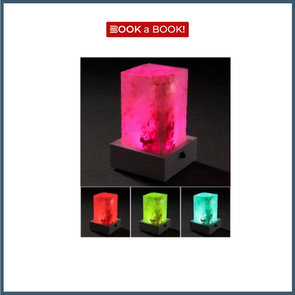 Himalayan Mood Lamp: Made with Real Salt! (Imported)