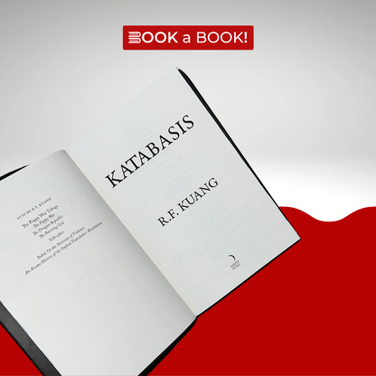 KATABASIS by R.F. Kuang (Imported) (Original Hardcover) (Deluxe Edition) (Collectable)
