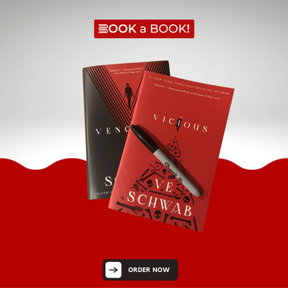 Vicious and Vengeful by V. E. Schwab (Villains Series) (Original Hardcover Book Set)