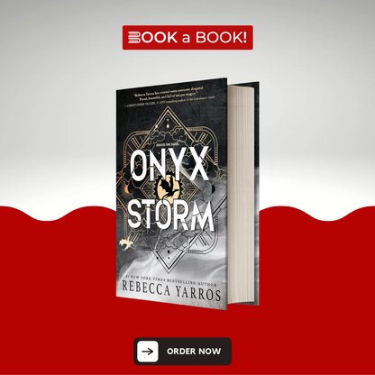 Onyx Storm (The Empyrean Book 3) by Rebecca Yarros (Original Imported Hardcover)
