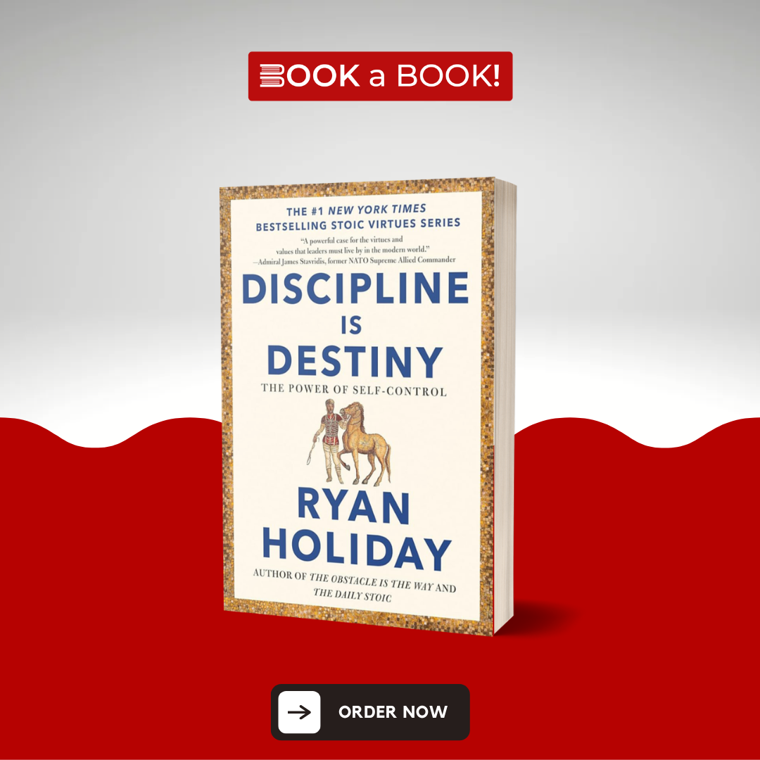 Courage Is Calling, Discipline Is Destiny and Right Thing, Right Now by Ryan Holiday (Set of 3 Books) (Original Imported Edition)