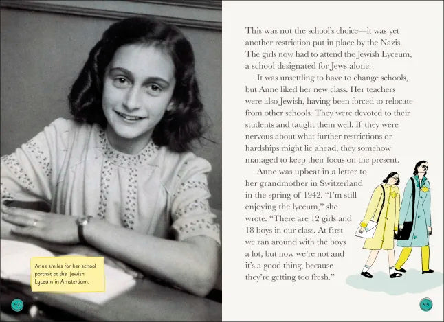 DK Life Stories Anne Frank (Hardcover) (Original Coloured)