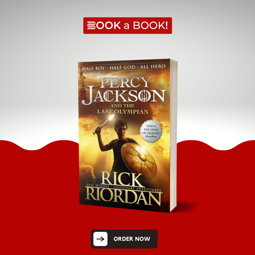 Percy Jackson and The Last Olympian (Book 5 of 7) by Rick Riordan (Original Book)