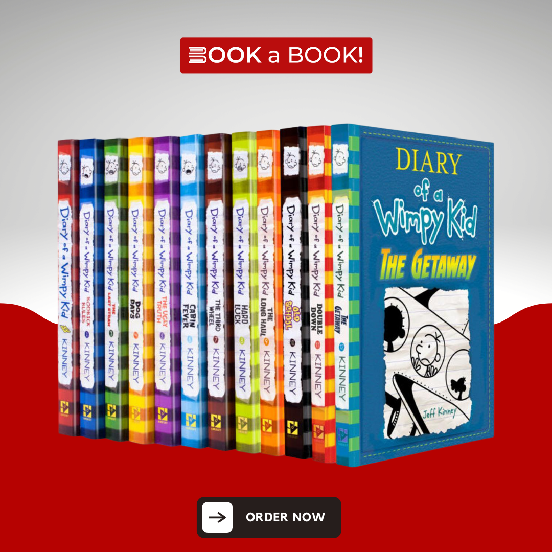 Diary Of A Wimpy Kid Collection 12 Books Set By Jeff Kinney: Jeff