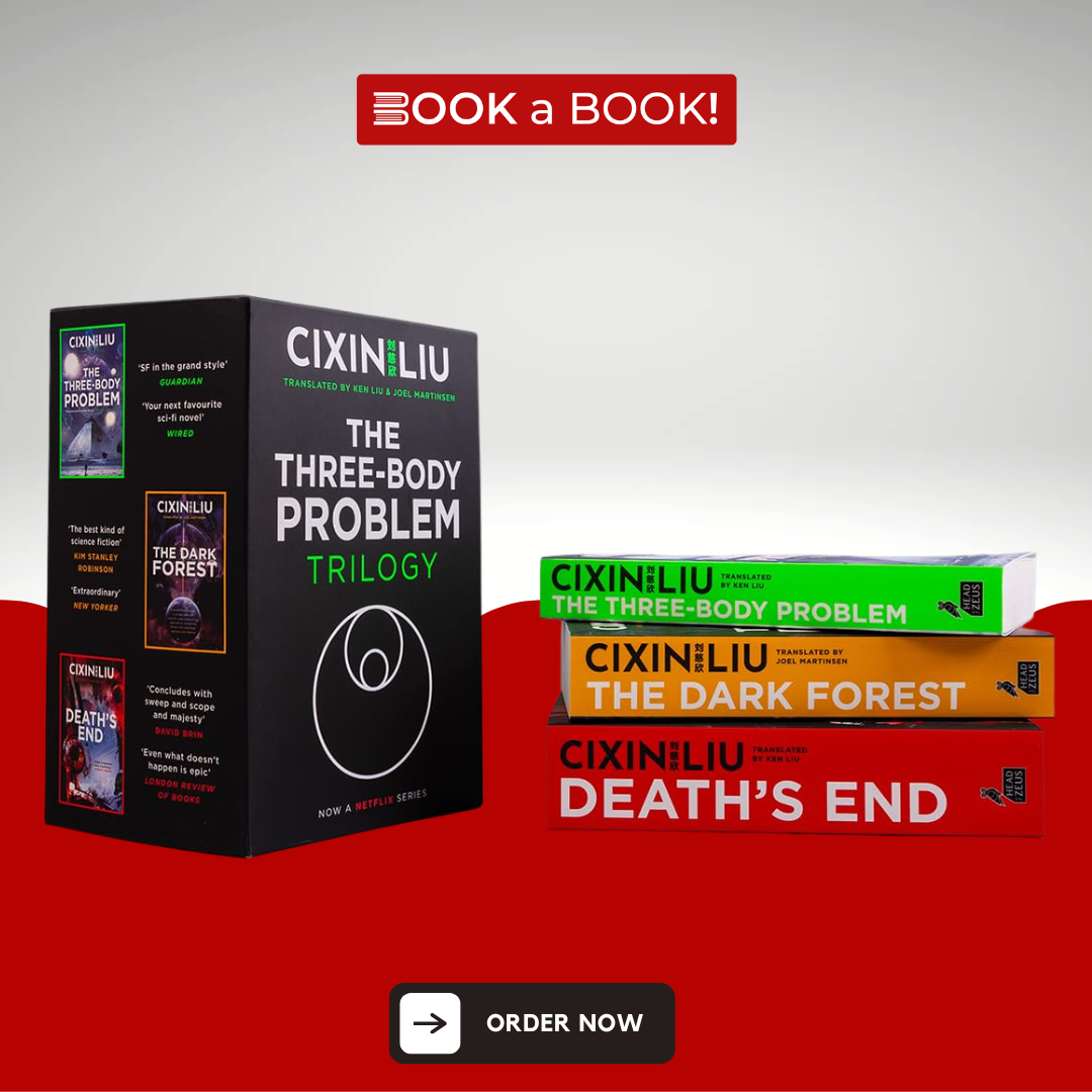 The Three-Body Problem, The Dark Forest, Death's End by Cixin Liu (3 Books Boxset) (Original International Edition)