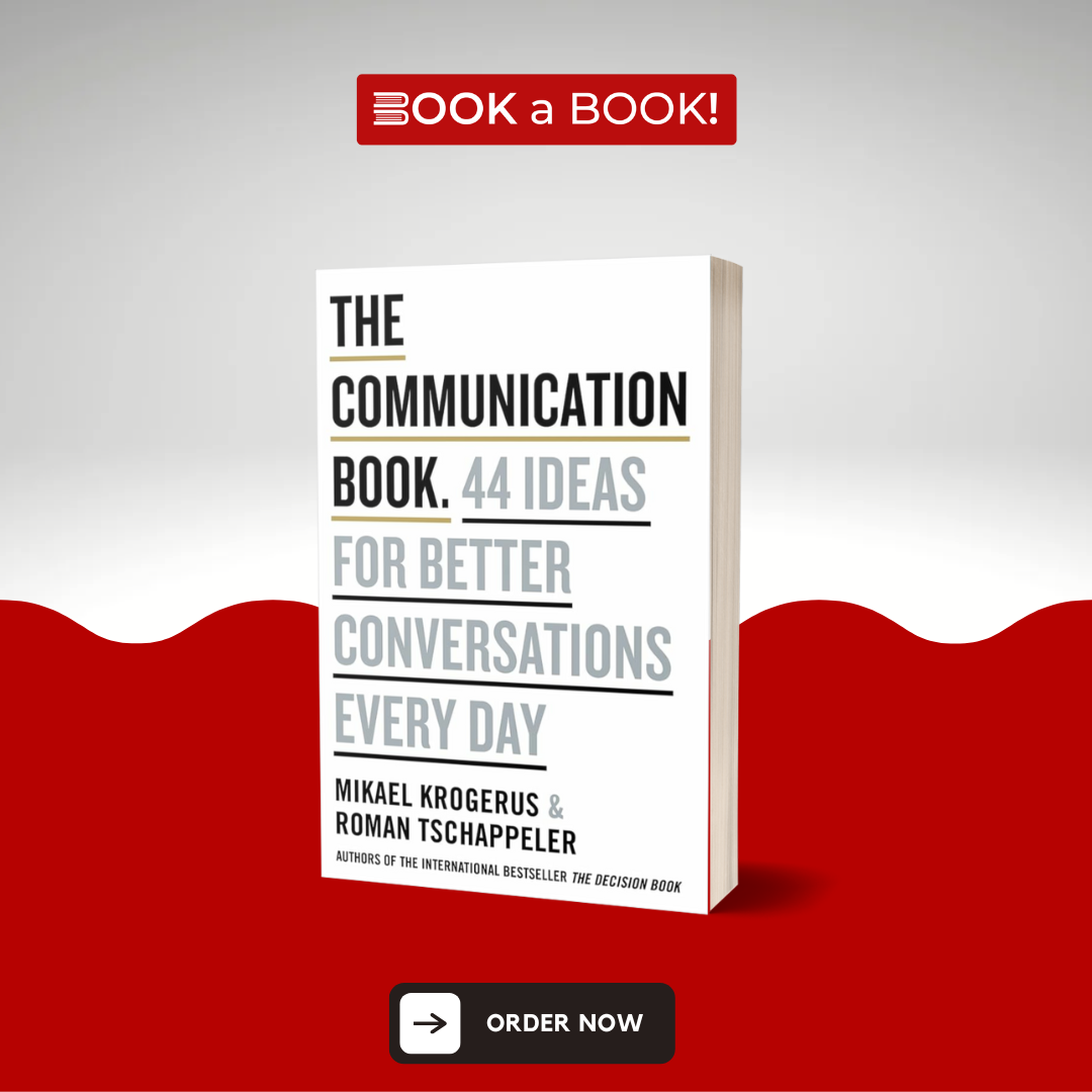 The Communication Book: 44 Ideas for Better Conversations Every Day by Mikael Krogerus (Limited Edition)