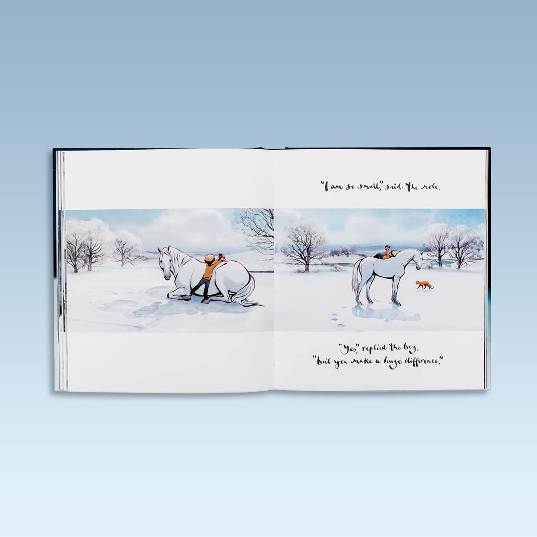 The Boy, The Mole, The Fox and The Horse by Charlie Mackesy (The Animated Story) (Original Hardcover)